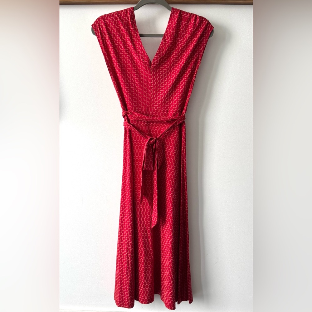 Banana Republic Red Backless Dress - Picture 6 of 6